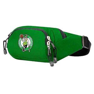 Boston Celtics NBA Licensed Cross-Country Belt Bag Sling Bag With Zipper Closure